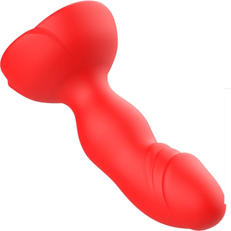 ARMONY - EXTREME A BLOOM PINK VIBRATOR AND RED REMOTE CONTROL ANAL PLUG