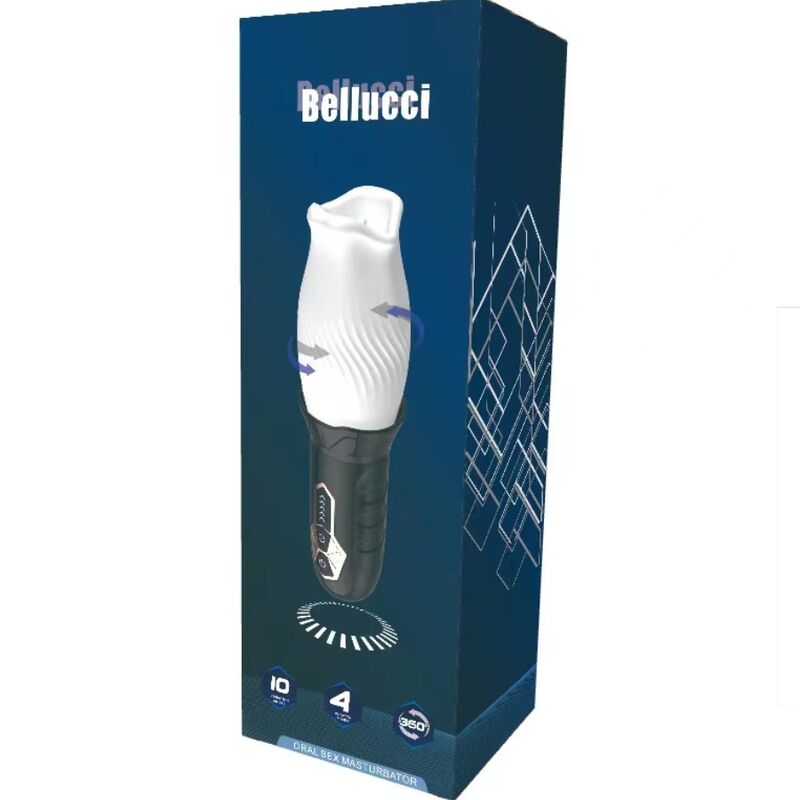 Belucci white oral masturbator vibrator