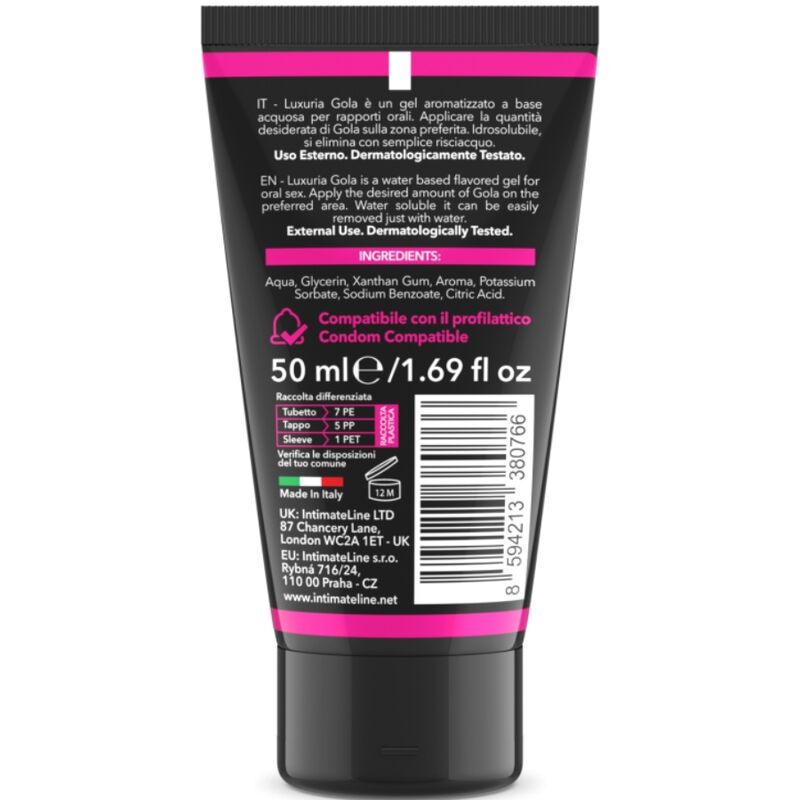 Cherry flavored oral sex gel 50 ml