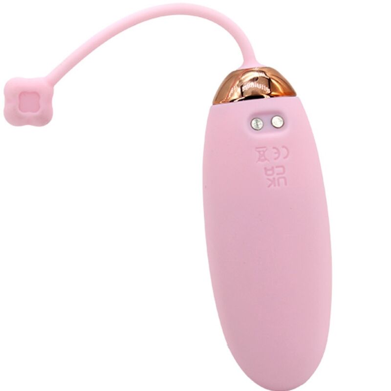 Kitty Fun Egg Vibrator Remote Control 10 Vibrations Pink
