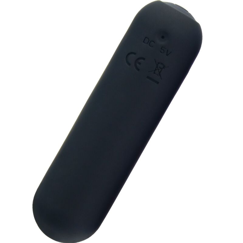 ARMONY - SPLASH JOY BULLET VIBRATOR WITH REMOTE CONTROL, SILICONE, 10 VIBRATIONS, 75 X 19 CM, BLACK