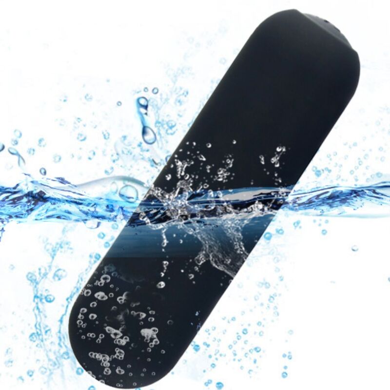 Splash joie vibrator bullet remote control silicone 10 vibrations 75 x 19 cm black