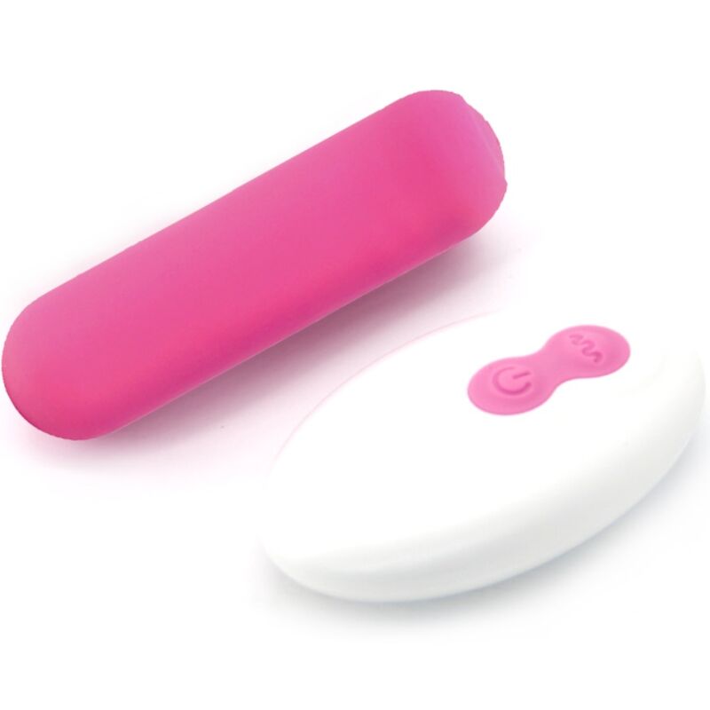 Splash joie vibrator bullet remote control silicone 10 vibrations 75 x 19 cm pink