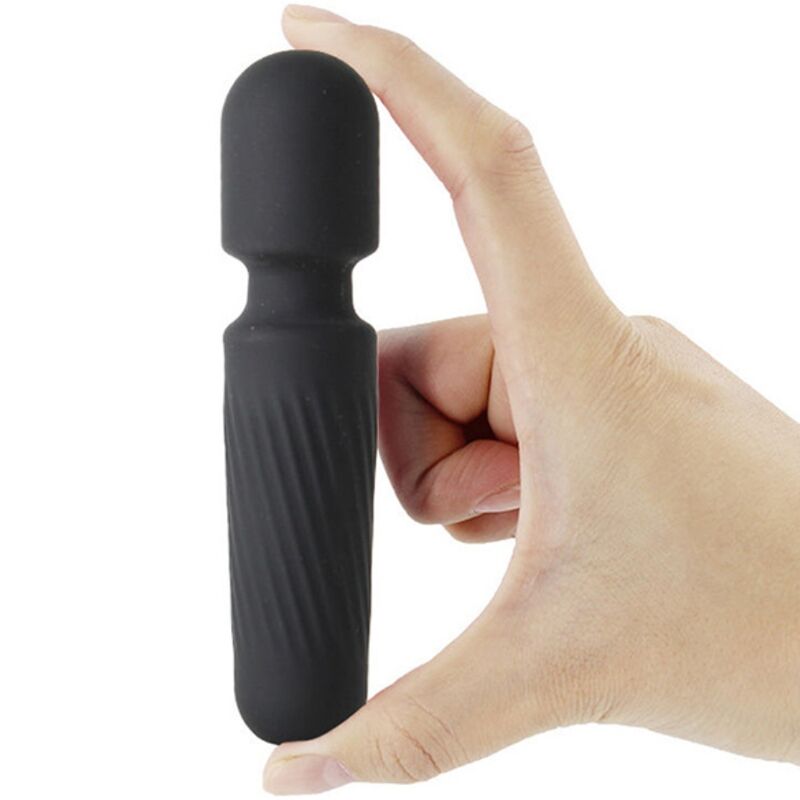 Your magic rechargeable massager &amp; vibrator 10 vibrations black