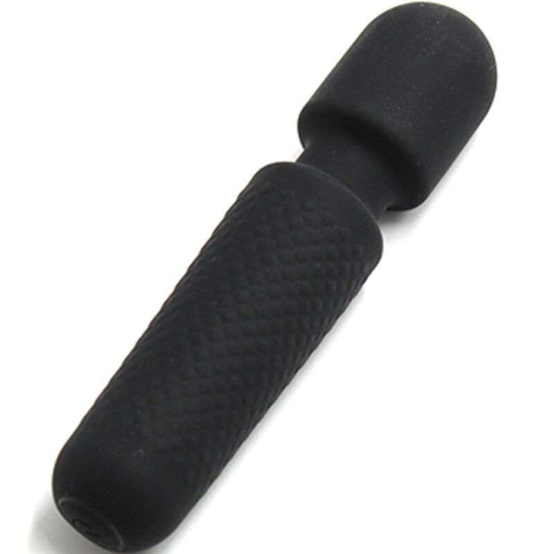 Your Magic Rechargeable Massager &amp; Vibrator 10 Vibrations Wand Dots Black