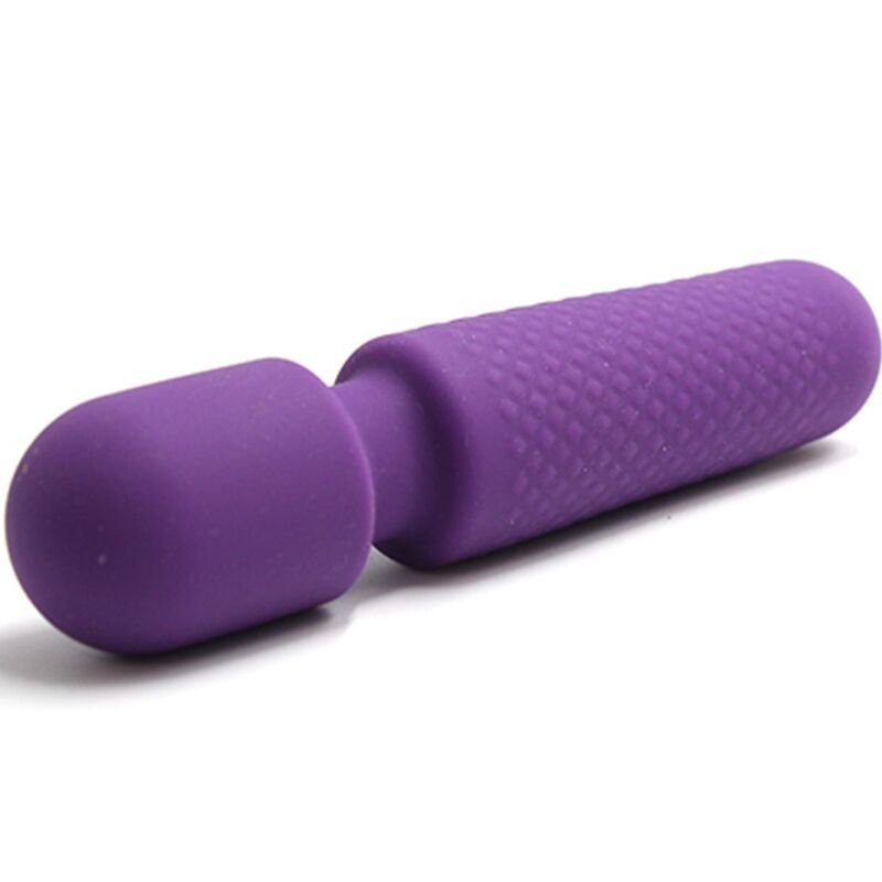 Your magic rechargeable massager &amp; vibrator 10 vibrations wand dots purple