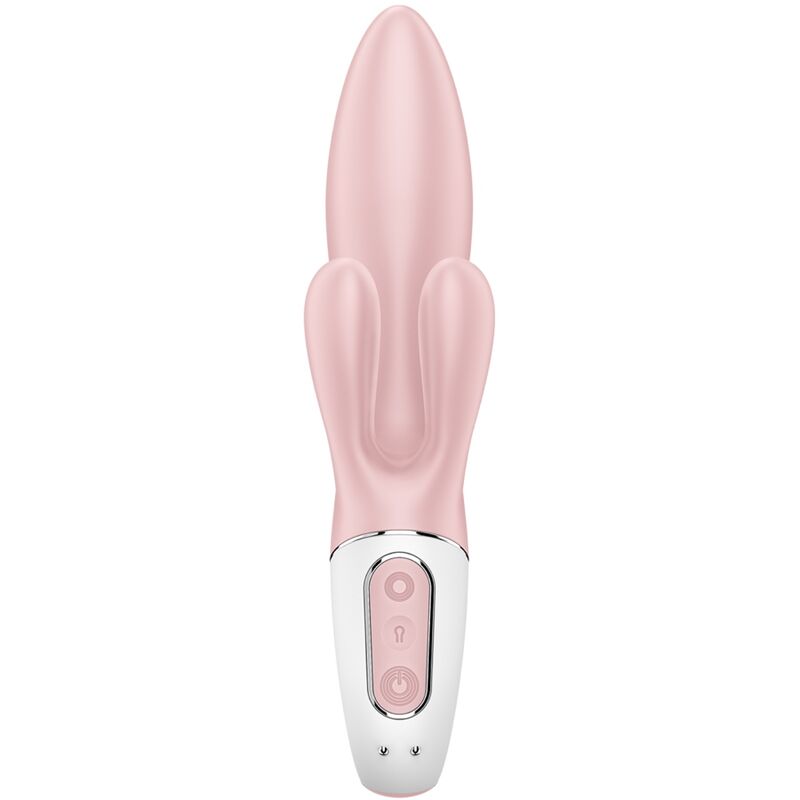 Air pump bunny 3 inflatable vibrator pink rabbit