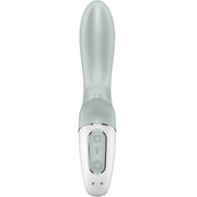 Air pump booty 3 inflatable anal vibrator gray green