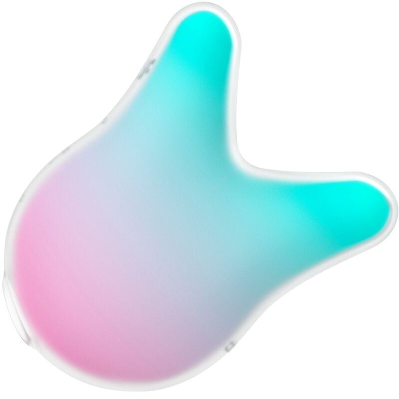 Mermaid Vibes Stimulator &amp; Vibrator Mint and Pink