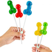 Display assortment of penis lollipops with alcohol 40 units