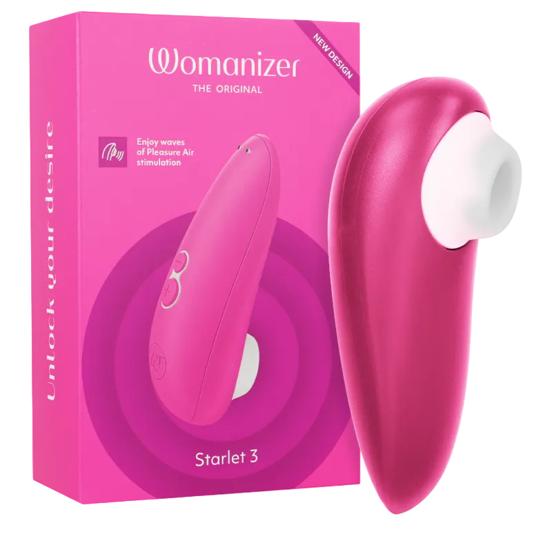 Stimulateur Clitoridien Womanizer Starlet 3 Pleasure Air 6 Niveaux IPX7