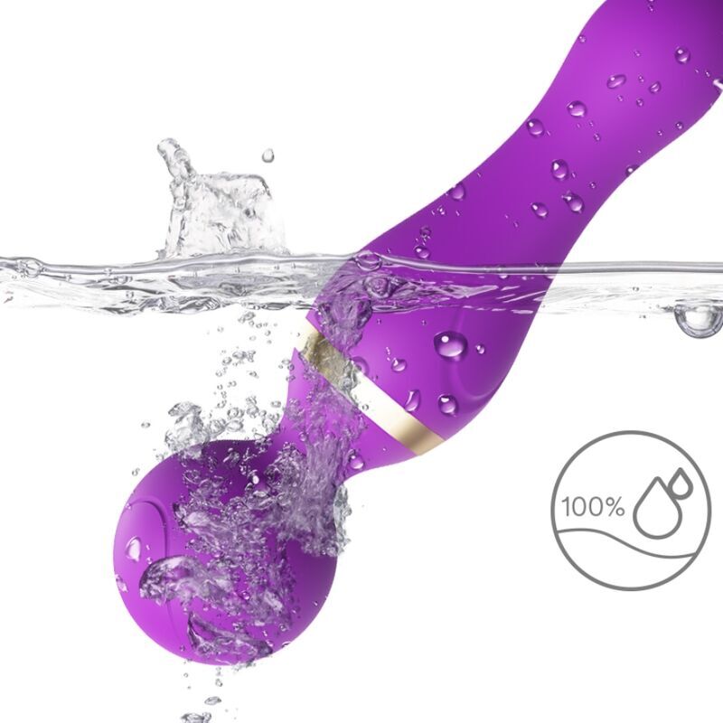 ARMONY - FREEZA MASSAGER &amp; VIBRATOR SUPER FLEXIBLE HEAD PURPLE