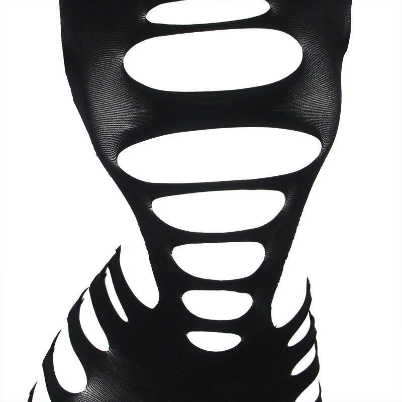 SUBBLIME - 952266 Elastic Mesh Dress with Long Sleeves, Black, One Size