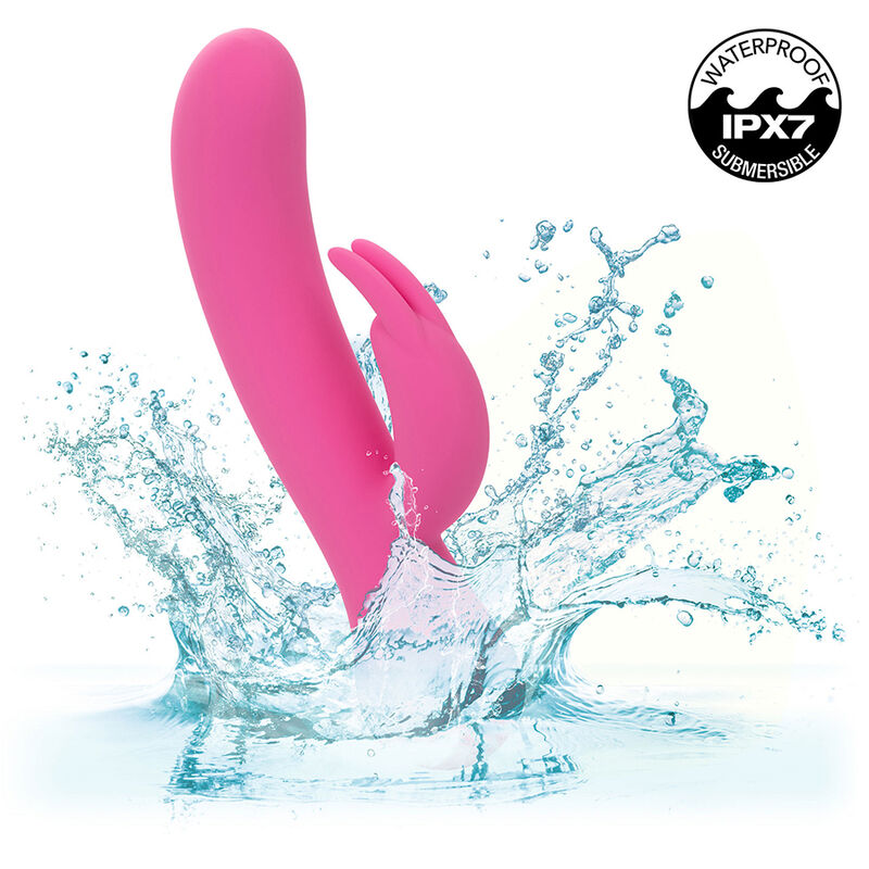 First time pink rechargeable rabbit vibrator