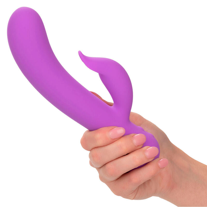 First time purple rechargeable pleaser vibrator
