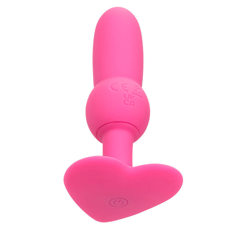 First time anal probe beaded plug 10 vibrations pink