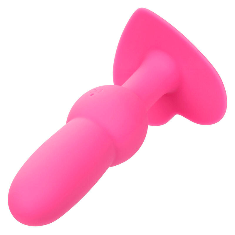 CALEXOTICS - FIRST TIME BEADED ANAL PLUG PROBE 10 VIBRATIONS PINK