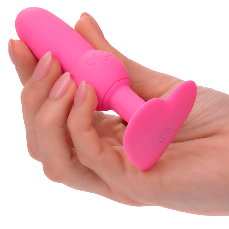 CALEXOTICS - FIRST TIME BEADED ANAL PLUG PROBE 10 VIBRATIONS PINK