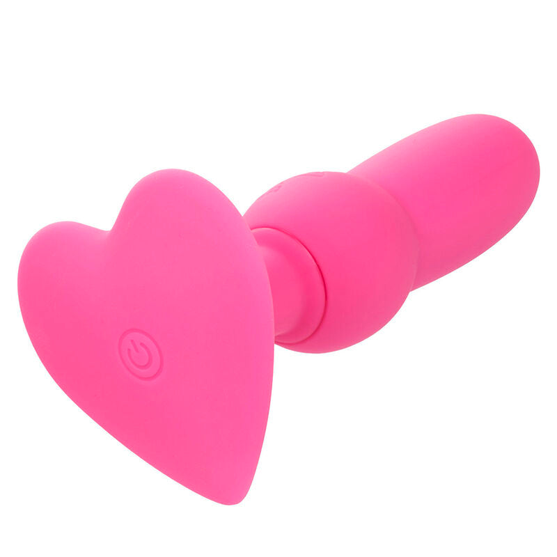 CALEXOTICS - FIRST TIME BEADED ANAL PLUG PROBE 10 VIBRATIONS PINK