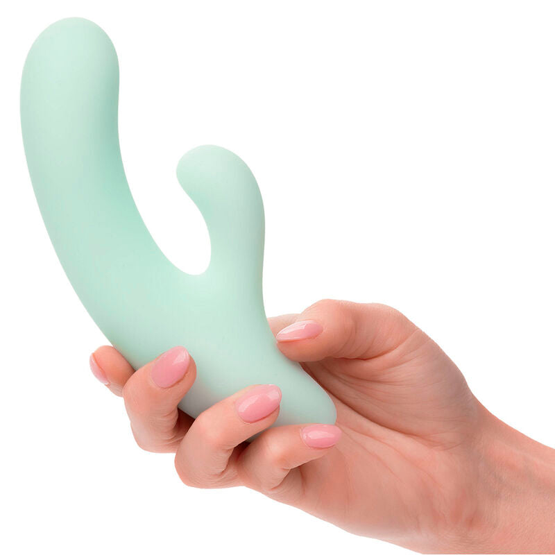 CALEXOTICS - PACIFICA FIJI VIBRATOR &amp; G-SPOT ESTIMATOR 10 VIBRATIONS AQUA