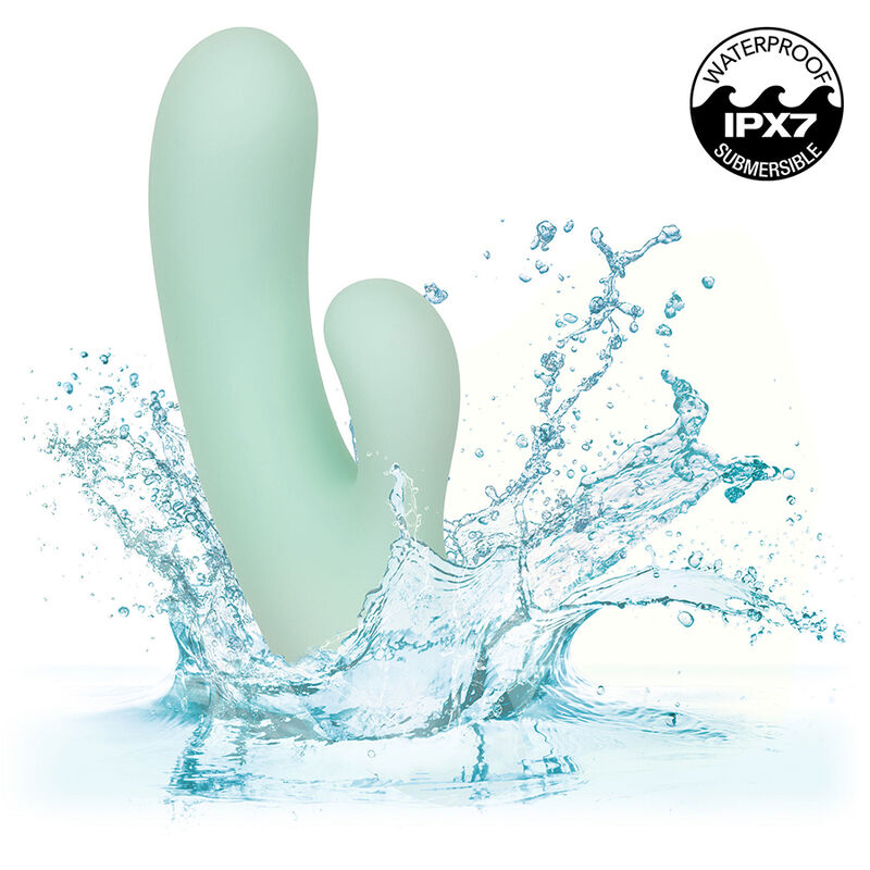 Pacifica Fiji Vibrator &amp; G-Spot Stimulator 10 Vibrations Aqua