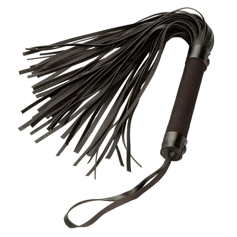 CALEXOTICS - NOCTURNAL FLOGGER BLACK LEATHER
