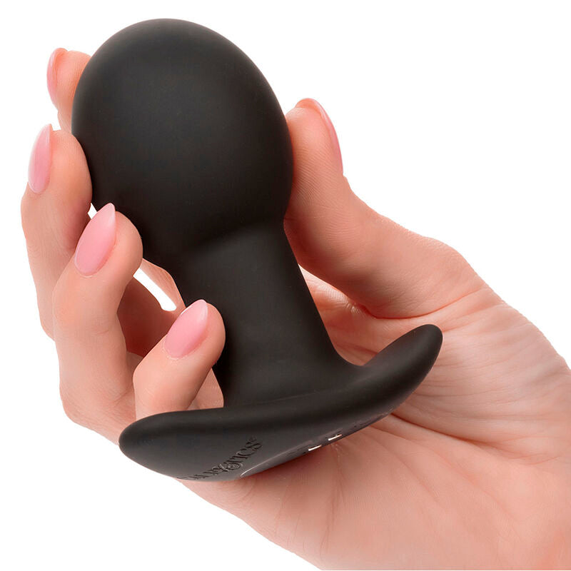 Rock bottom anal plug 10 vibrations black silicone