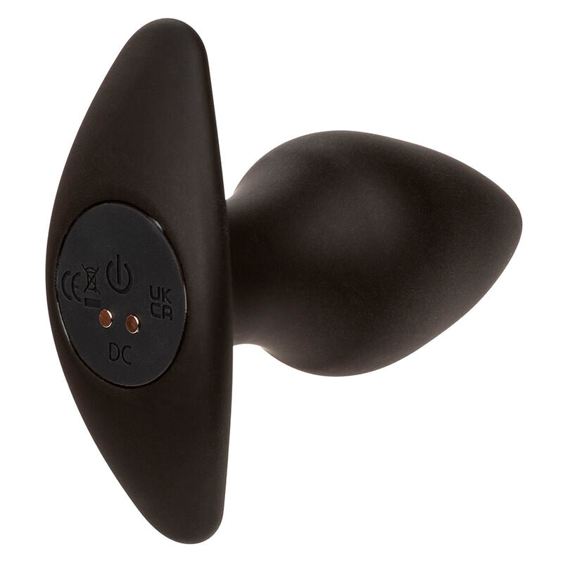 Rock bottom perfect anal plug 10 vibrations black silicone
