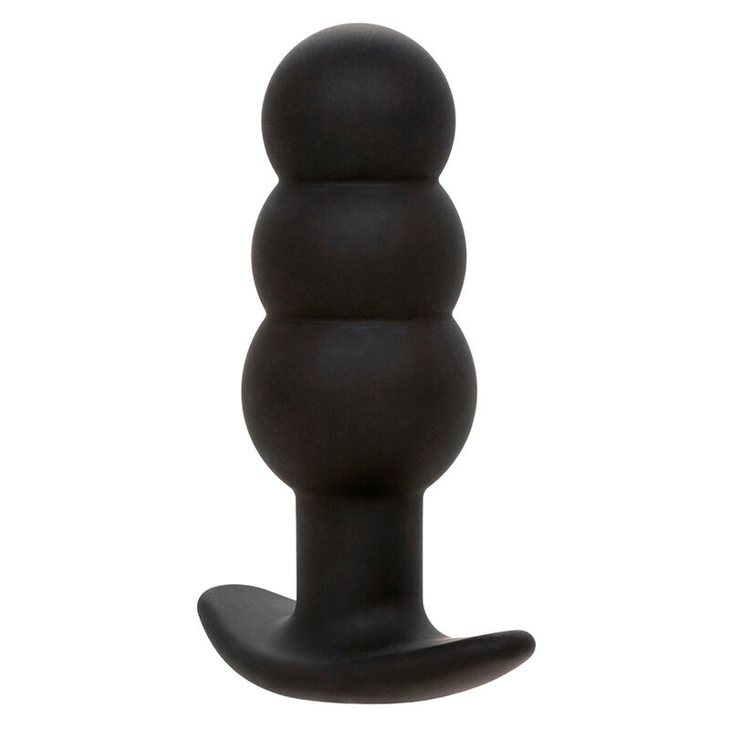 Rock bottom beaded anal plug 10 vibrations black silicone