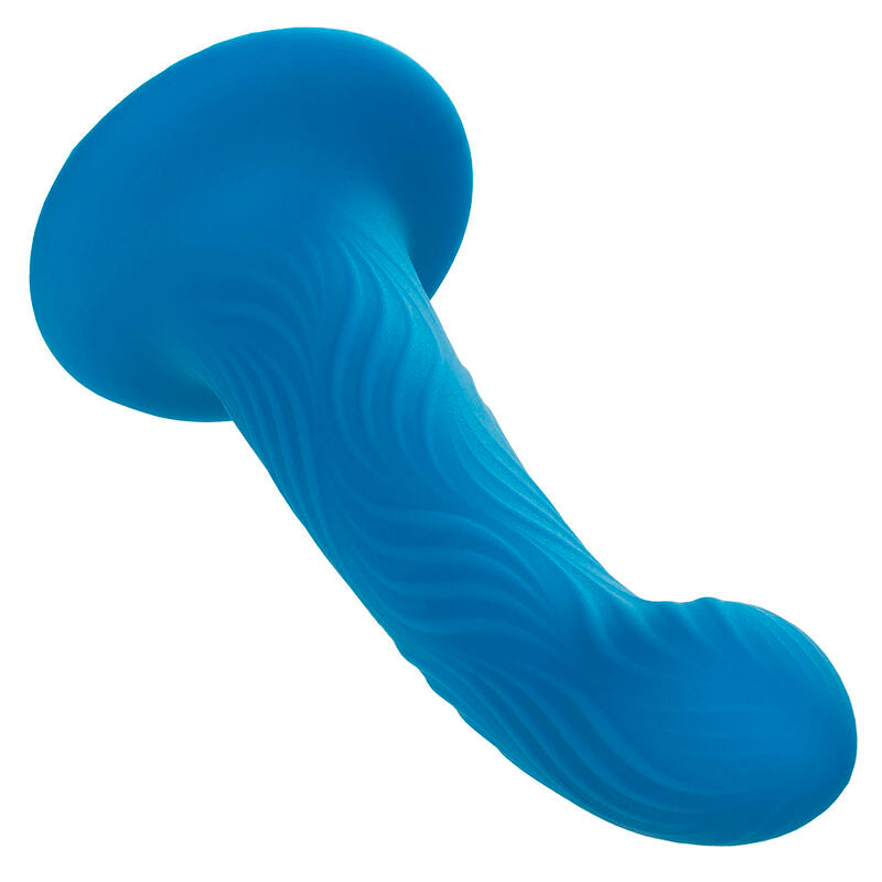Wave rider anal plug ripple blue
