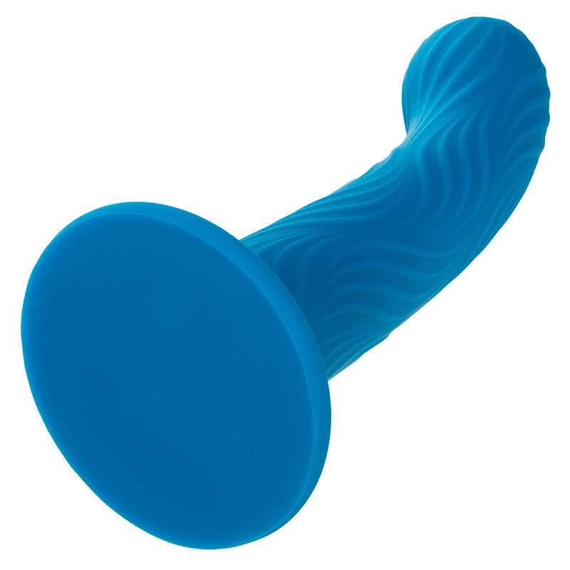Wave rider anal plug ripple blue