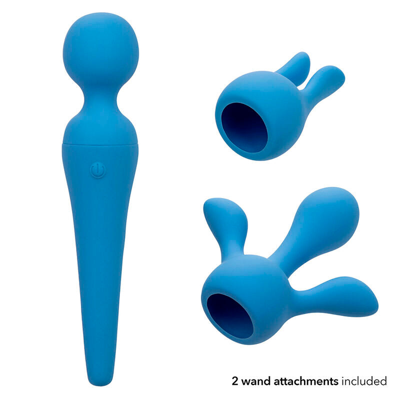 Couture kit vibrator wand 10 vibrations blue