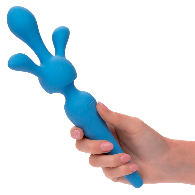 Couture kit vibrator wand 10 vibrations blue