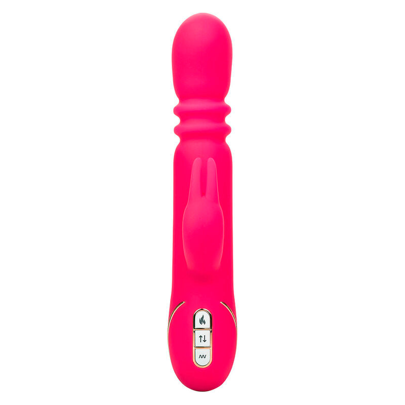 Jack Fantasy Triple Heating Vibrator Pink Rabbit