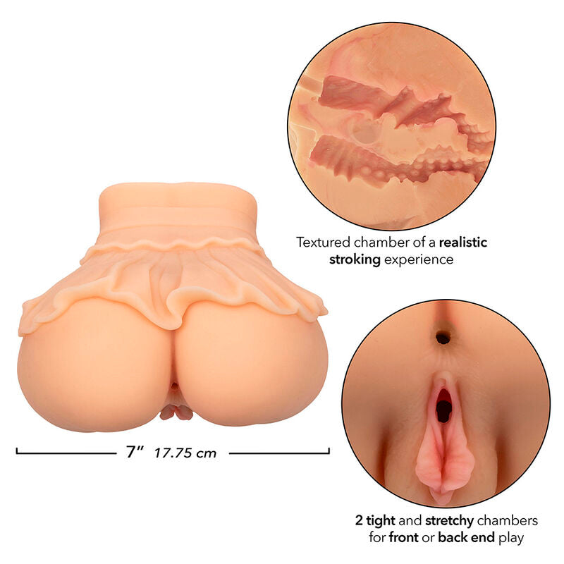 CALEXOTICS - THE PEEP SHOW GIRL DOUBLE REALISTIC FLESH MASTURBATOR