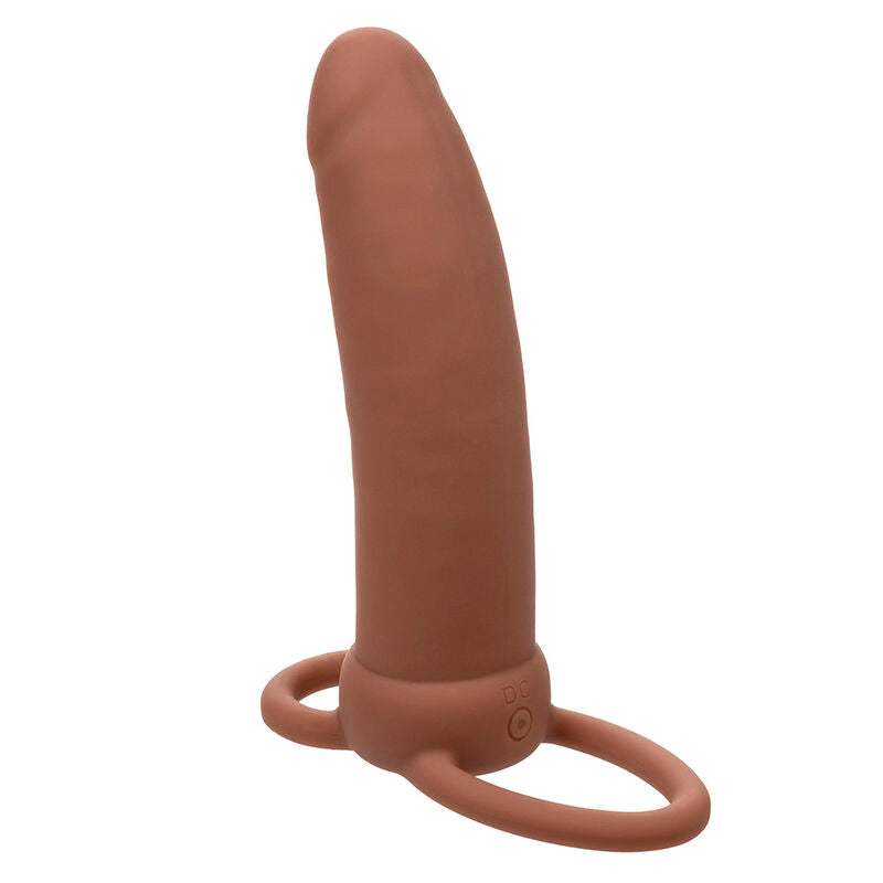 Gaine Pénis Double Pénétrateur Maxx - 10 Modes de vibrations Silicone - CalExotics