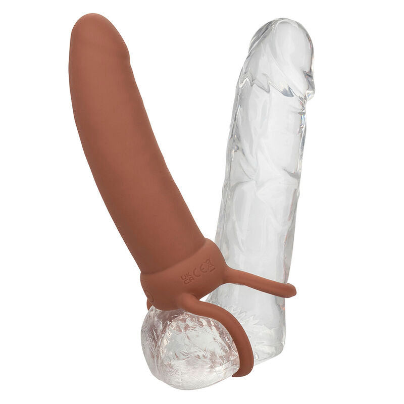 Gaine Pénis Double Pénétrateur Maxx - 10 Modes de vibrations Silicone - CalExotics