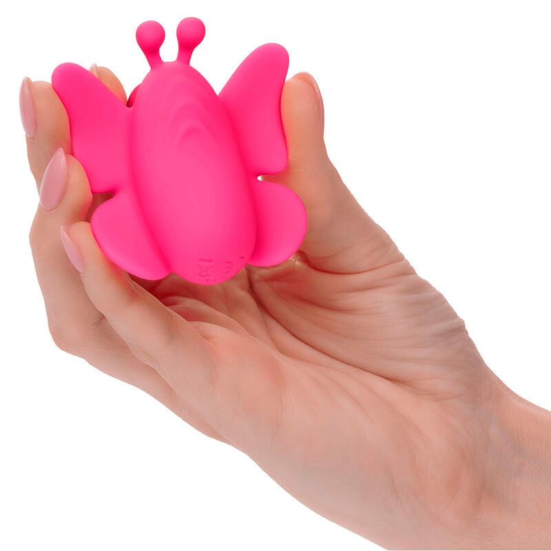 CALEXOTICS - NEON VIBES FLUTTER VIBE STIMULATOR 10 VIBRATIONS PINK