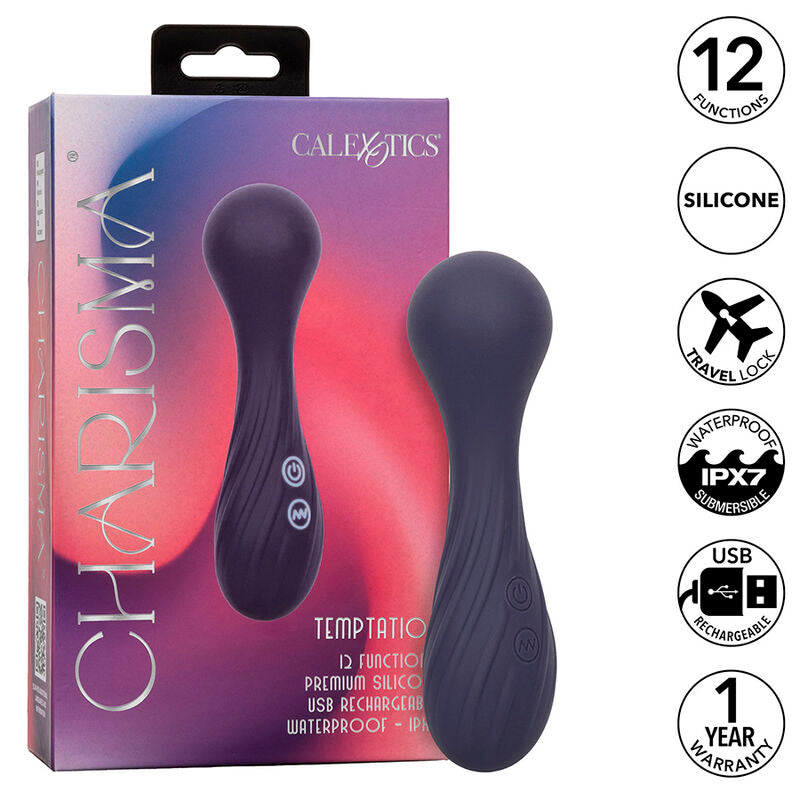 Charisma temptation massager 12 functions purple