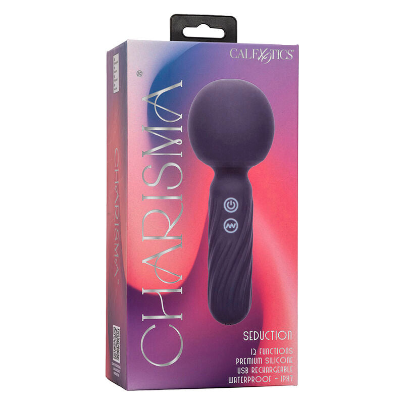 Charisma Seduction Massager 12 Functions 17.75 cm x 6.25 cm Purple