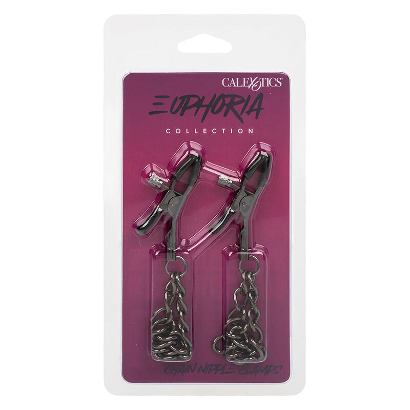 CALEXOTICS - EUPHORIA NIPPLE CLAMPS CHAIN ​​14.5 CM