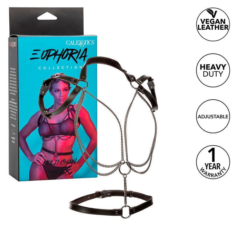 Euphoria Premium Multi-Chain Halter Harness