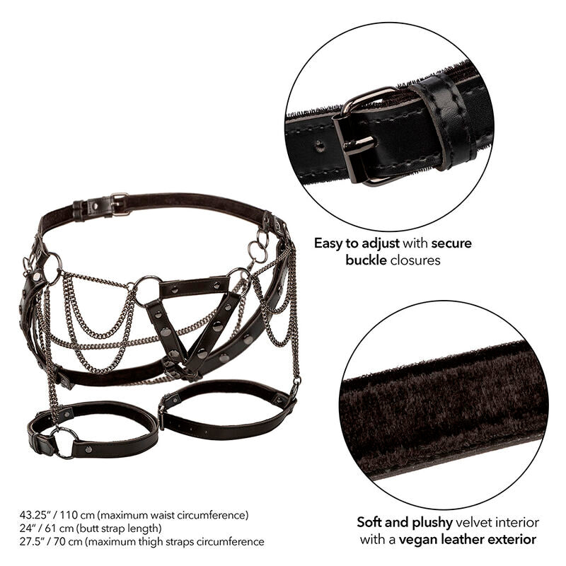 CALEXOTICS - EUPHORIA PREMIUM MULTI-CHAIN ​​THIGH HARNESS