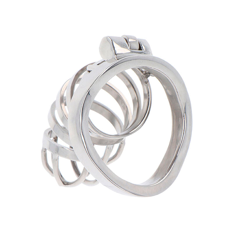 Extreme metal chastity cage