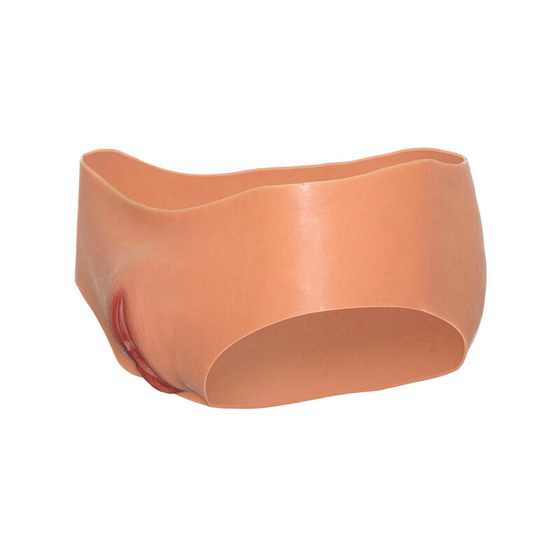 Alter ego open vagina low-rise briefs flesh