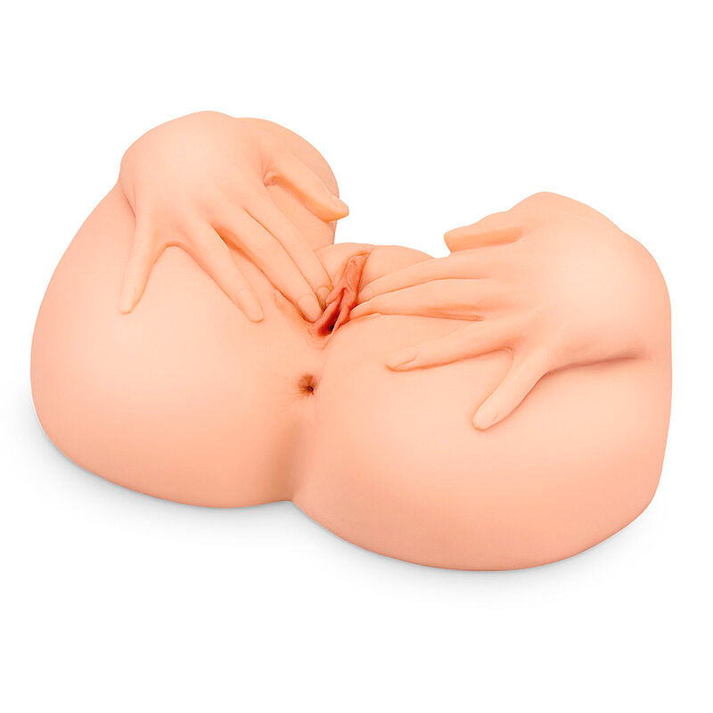 Spread my tight pussy mega flesh masturbator