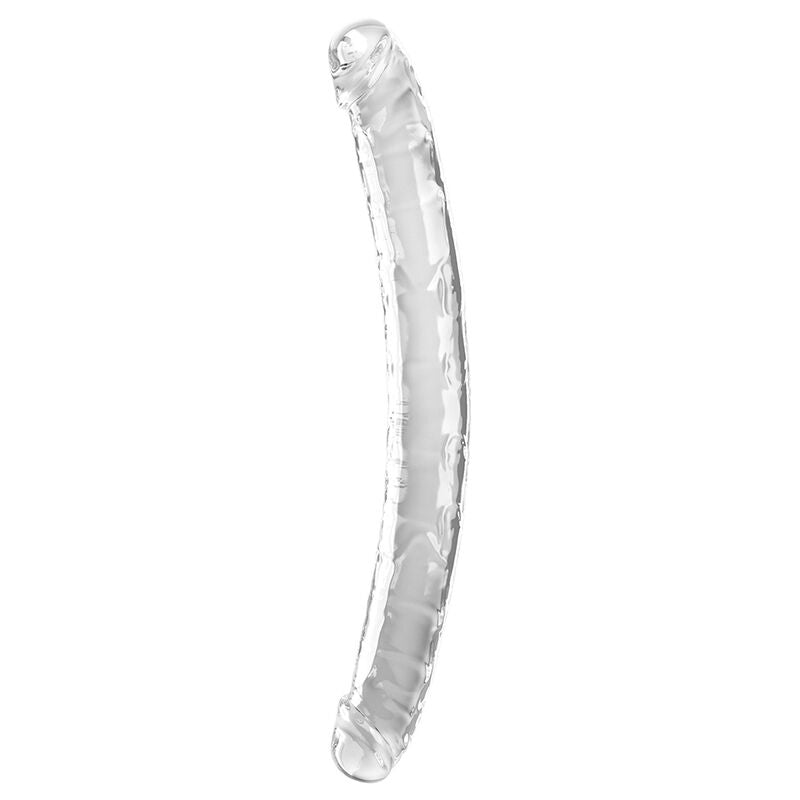 Double trouble double dildo 46 cm transparent