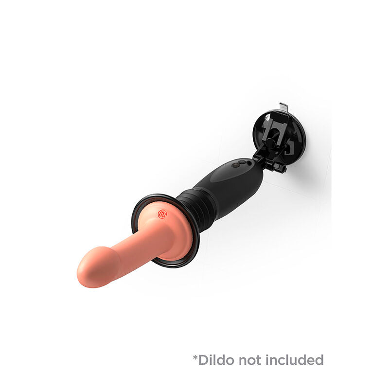 FETISH FANTASY SERIES - BODY DOCK DILDO THRUSTER CLAMP WITH 7 THRUSTERING MODES, BLACK