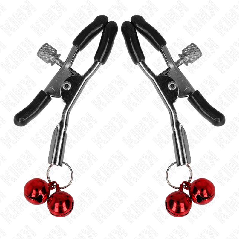 KINK - RED DOUBLE BELL METON CLIP 6 CM