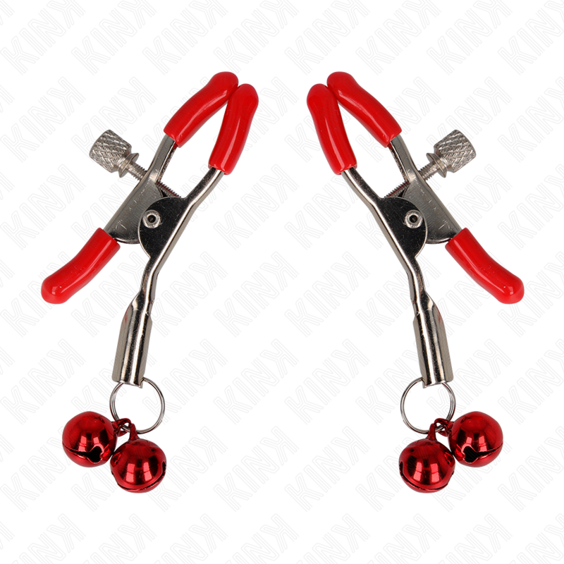 KINK - RED DOUBLE BELL METON CLIP 6 CM
